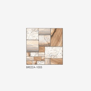 กระเบื้องปูพื้นเซรามิกขัดเงาสีขาวและน้ำตาลสำหรับ400x400mm จอดรถ - Product Image 1