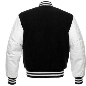 2024 nouveauté veste pour hommes personnalisée Style universitaire avec motif solide Letterman et Styles de baseball coque en nylon pour l'hiver - Product Image 3