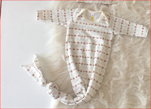 soft rayon/polyester blend <b>baby</b> <b>swaddle</b> gown - Product Image 2