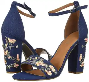 Moda kadın el işlemeli topuklu sandalet el işi çiçek tasarımları en yüksek kalitede en iyi toptan fiyat
