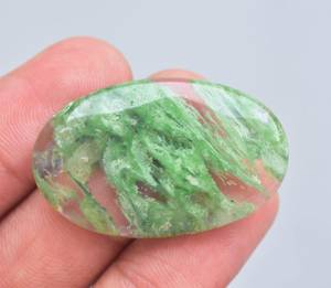 Green <b>Cherry</b> Quartz Cabochon Garden Moss Quartz Gemstone Wholesale Green Strawberry Aqua <b>Cherry</b> Quartz - Product Image 5