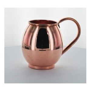 Chope à bière martelée vintage Moscow Mule Tasses en cuivre avec poignée en laiton Tasses à bière de qualité durable et durable au prix le plus bas - Product Image 4