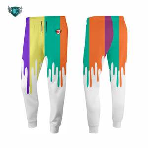 Joggers de pana de algodón 100% Unisex más vendidos, pantalones de chándal bordados con diseño deportivo informal, cintura elástica ligera para primavera - Product Image 3