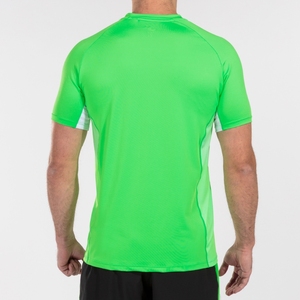 T-shirt personnalisé pour homme 2021 en coton/polyester, écologique, séchage rapide, col rond, vente en gros, logo et service de conception personnalisés - Product Image 3