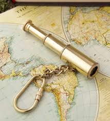 Hot selling <b>Personalized</b> pure brass <b>keychain</b> indifferent design in factory price - Product Image 2