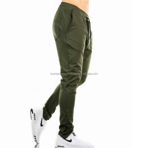 Pantalones de chándal de entrenamiento para hombre, ropa deportiva personalizada, ajustada, de algodón, para gimnasio - Product Image 2