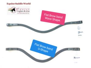 Banda Ecuestre para deportes al aire libre, cuero de alta calidad, plana, fina, de lujo, con lazo REGULAR - Product Image 6