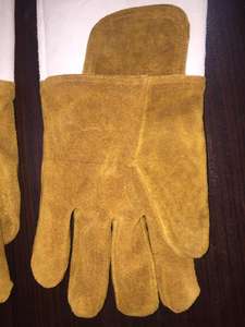 ที่กำหนดเองทำ TIG ถุงมือเชื่อมวัวแยกหนังฤดูหนาวถุงมือทำงาน - Product Image 6