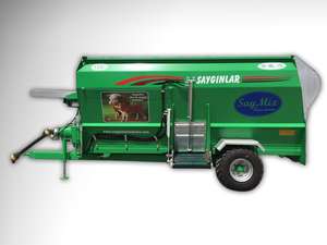 Miscelatore per Mangimi Bovini Sayginlar di Alta Qualità, 13 Cbm, Alta Produttività, Nuovo, Componenti Principali con Cuscinetti, Tempo di Miscelazione 20 Minuti, Garanzia 1 Anno - Product Image 2