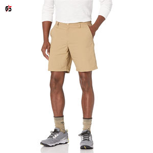 กางเกงขาสั้นลำลองสำหรับผู้ชายผ้าฟลีซคอตตอน100% พิมพ์โลโก้แบรนด์ตามสั่งปักลายคุณภาพระดับพรีเมียมสำหรับยิมวิ่งสินค้า OEM - Product Image 4