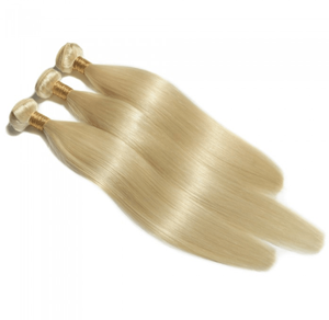 613 Extensions de cheveux vierges blonds doux Remy Bundles de vagues indiennes et brésiliennes 28-30 pouces perruques non traitées - Product Image 4