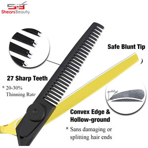 Ciseaux amincissants de coiffeur en acier inoxydable personnalisés de haute qualité pour la beauté pour les coiffeurs et les salons - Product Image 2