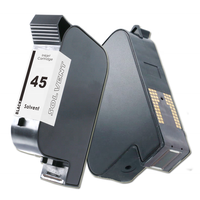 Sistema de Tinta a Granel Nuevo Compatible con Cartuchos de Tinta 45 51645A para Impresora de Plotter en Línea Hp 45 de Repuesto