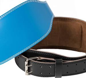 Ceinture de levage de gymnastique en cuir de vachette personnalisée unisexe ceinture de protection d'haltérophilie d'entraînement de musculation - Product Image 5