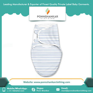 Personalized Swaddle <b>Blanket</b> Top Quality Organic Cotton New Design Muslin Adjustable Swaddle <b>Wrap</b> - Product Image 4