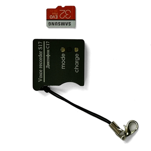 Audio Sound Mini Spy Voice Recorder Soroka-17 Professional Dictaphone 65+ Hours - Product Image 1