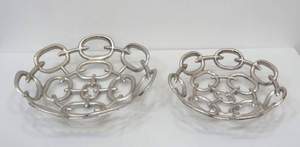 Hot Vantage Modern Fancy Aluminio Chapado en oro Mariposa Plato de fruta Venta caliente Mariposa Recortada Diseño Plato redondo para servir - Product Image 4