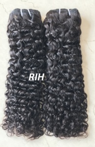 Extensions de cheveux naturels Remy, doux et rebondissants, non traités, bouclés, à cuticules alignées, pour les vendeurs de cheveux pour femmes - Product Image 3