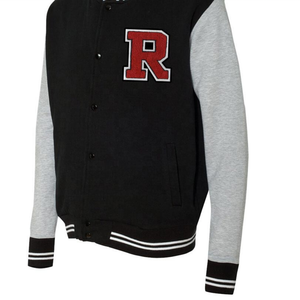 Color de dos tonos de ropa de estudiante de la Universidad deporte de béisbol oem marca personalizada hombres chaquetas - Product Image 2