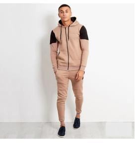 Trajes Deportivos para Hombre de Alta Calidad, Absorbentes de Sudor, de Forro Polar, para Entrenamiento en Gimnasio - Product Image 1