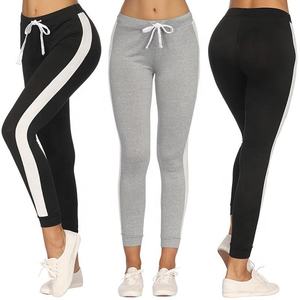 Pantalon de jogging cargo en molleton pour femme, écologique, à séchage rapide, en polyester/coton, pour la course, l'entraînement et la détente, vêtements de sport - Product Image 3