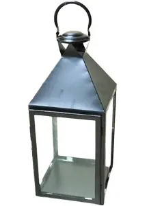 Encargo al por mayor decorativo vintage de Metal de vidrio linterna marroquí | Sostenedor de vela para la decoración del hogar