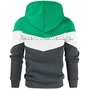 Sweat-shirt à capuche d'hiver de haute qualité pour hommes Veste à glissière en polyester/coton en vente - Product Image 5
