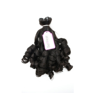 Cheveux humains vierges ondulés de haute qualité, usine, vente en gros, - Product Image 1