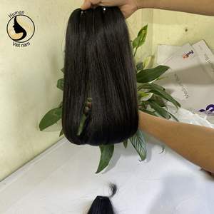 Raw Unprocessed Virgin <b>Hair</b> <b>Extensions</b> High Quality Brazilian Style Bone Straight Wave Cheap Price From Vietnamese Vendor - Product Image 3