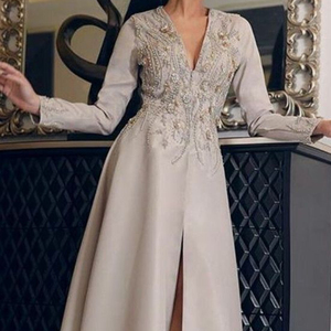 --- NEW---STYLISH-CAFTAN robe avec belle embellie en cristal perles de verre pierre travail-fête-usure et de mariage-2021 - Product Image 1