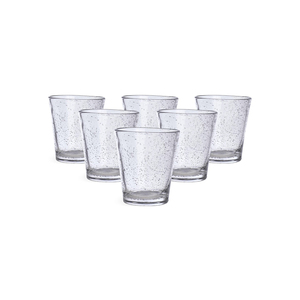 Recién llegado, vaso para beber, vaso para velas con burbujas de fabricación india - Product Image 1