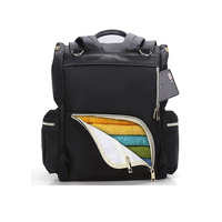 Sac à dos à langer isotherme de 28l, 3 poches, porte-clé pour poussette, maman, bébé, bébé, enfants