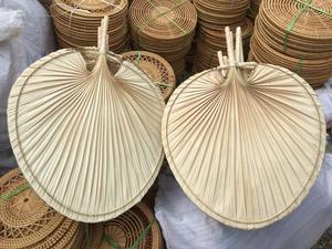 Abanico de mano de bambú colorido, artesanía vietnamita para decoración, venta al por mayor - Product Image 6