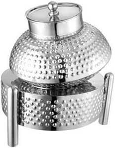 Recipiente para calentar comida estilo vintage con acabado brillante - Product Image 1