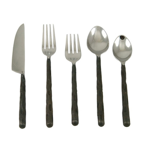 Vente en gros de coutellerie unique de restaurant de luxe en or, cuillère, fourchette et couteau, lot de 4 ensembles de couverts, meilleure vente de couverts en acier inoxydable - Product Image 3