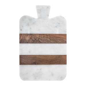 El mejor diseño hecho a mano, tabla de cortar de mármol de madera pura para el hogar - Product Image 1