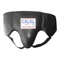 Protecteur d'aine de boxe avec logo personnalisé élastique nouveau design avec mousse et cuir pour adulte MMA Taekwondo Sports Safety