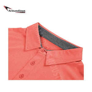 Polo de diseño personalizado con logotipo de golf para mujer, Polo informal de secado rápido a la moda para hombre, camiseta polo 100% algodón - Product Image 4