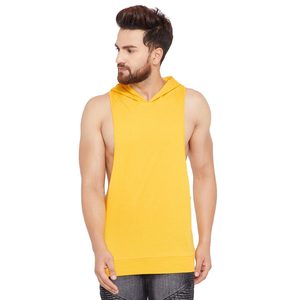 <b>Mens</b> Hooded Stringer Vest Gym Sports Hooded <b>Singlet</b> for <b>Men</b> Workout tank Tops Casual Sleeveless Hoodies on Wholesale Price - Product Image 1