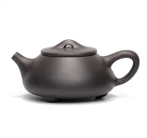 圣诞礼品茶壶中国宜兴正品黑沙茶紫砂壶