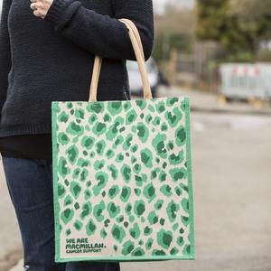 Sac à provisions en jute recyclé de qualité d'exportation 100% avec doublure en PVC Style national pour le déjeuner et le shopping - Product Image 4