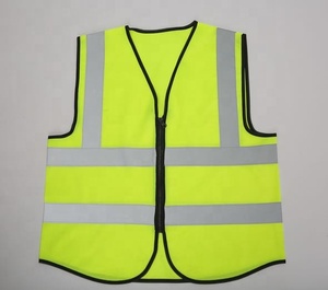 Razer's Unisex chaleco reflectante 100% poliéster transpirable de secado rápido verano sin mangas seguridad reflectante al aire libre camisa/Tops - Product Image 1