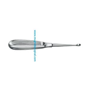 Volkmann Bone Curette with Hollow Handle Oval No. 4 17 cm Surgical Instrument Manufacturer and Exporter - Product Image 2