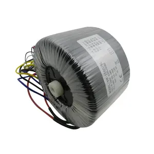 500W 1000W 3Kva 5Kva 8Kva Toroidal paso transformador 5000W 12 voltios 220 voltios con el precio