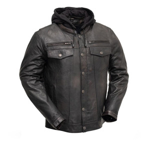 Veste en cuir de moto rouge approuvée CE avec style européen matelassé, ajustement de tailleur évalué AA, protection principale - Product Image 6