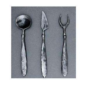 Ensemble de couverts en acier inoxydable avec poignées en fer Nouveau design Ensemble de couverts en forme de taille personnalisée pour la vente à chaud - Product Image 6