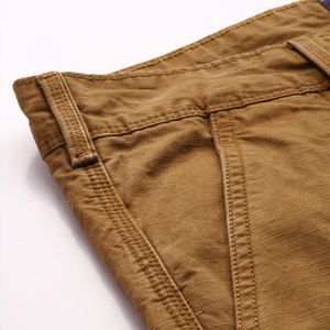 Pantalones cortos de verano para hombre, estilo urbano, 4 bolsillos, vaqueros de algodón, pantalones cortos cargo con bolsillos laterales y traseros. - Product Image 5