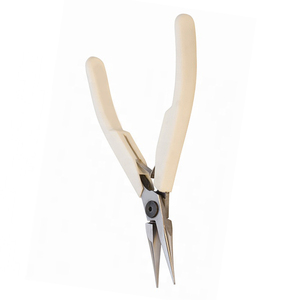 Alicates de joyería de 6 ", Alicates de punta redonda de acero al carbono para anillos de 3-10mm, joyería DIY de alambre Looper - Product Image 4