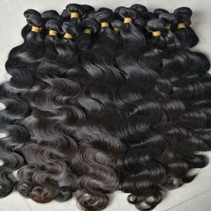 JAE Virgin Cuticle Aligned Indian Remy Hair <b>Extensions</b> Machine Double Weft Weave Bundle 100g From Punjab - Product Image 6