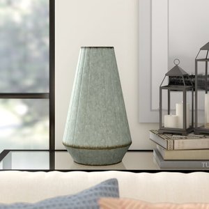 Vase de table en métal galvanisé - Product Image 4